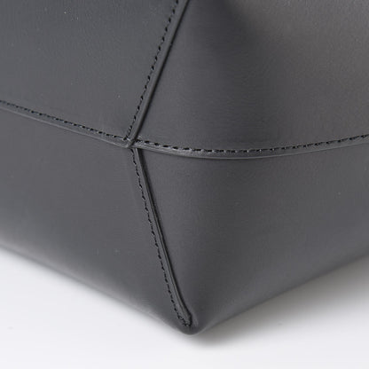 Mansur Gavriel Calfskin Small Shopping Tote Black Flamma 6 of 18