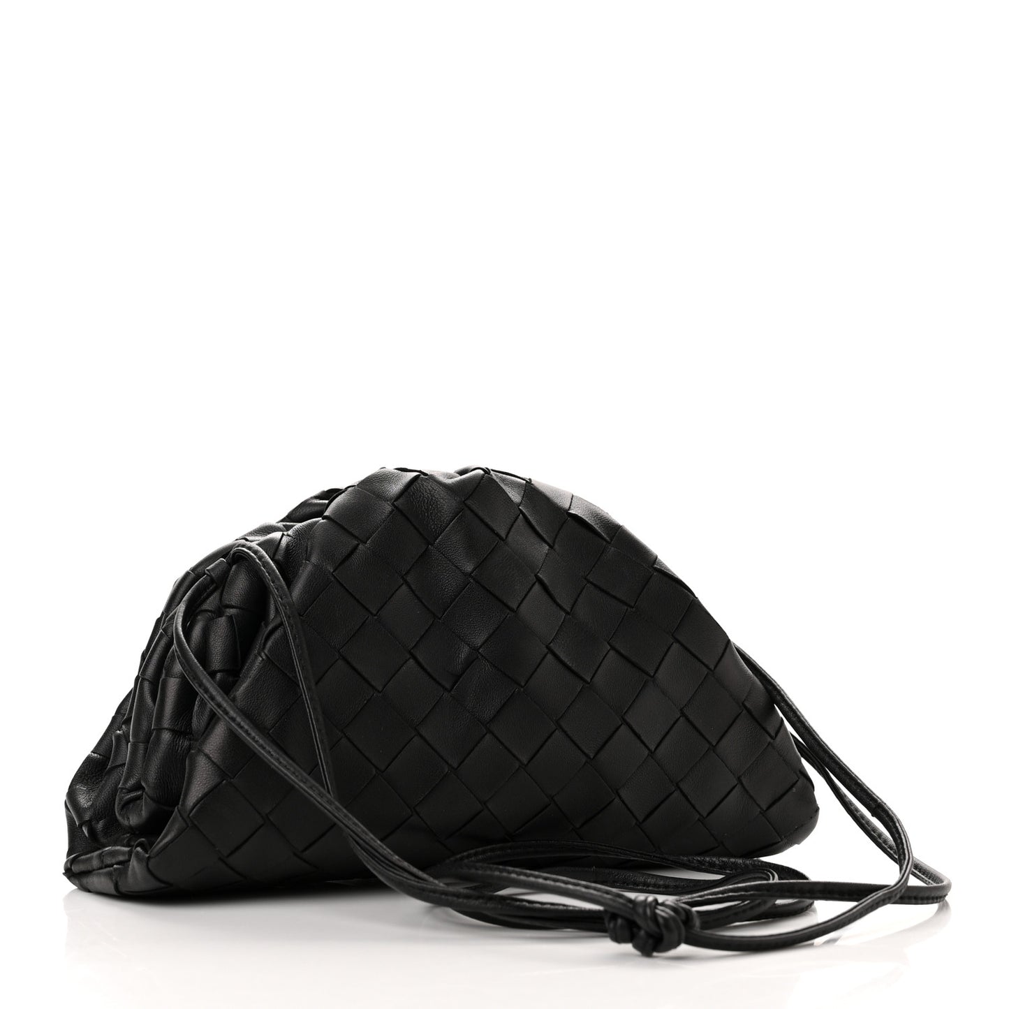 Nappa Intrecciato The Mini Pouch Black