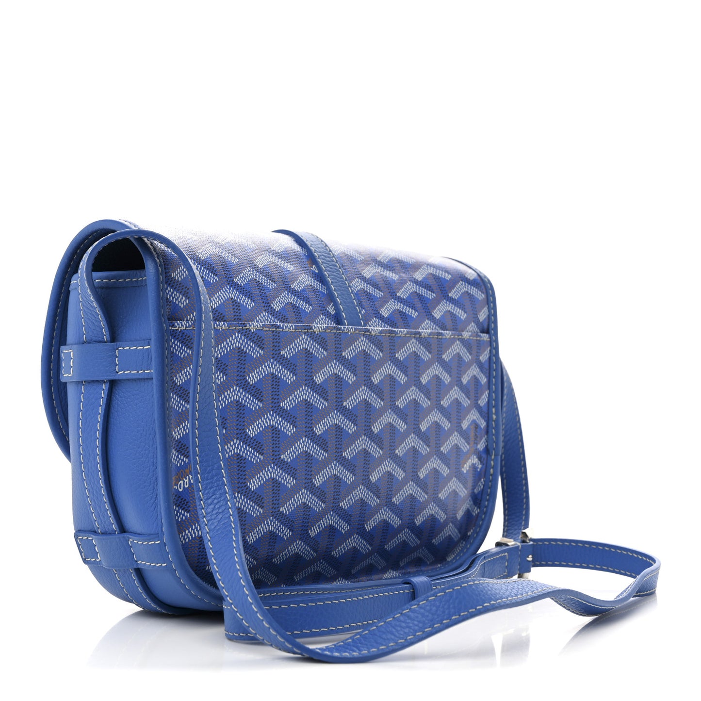 Goyardine Belvedere II PM Messenger Bag Sky Blue