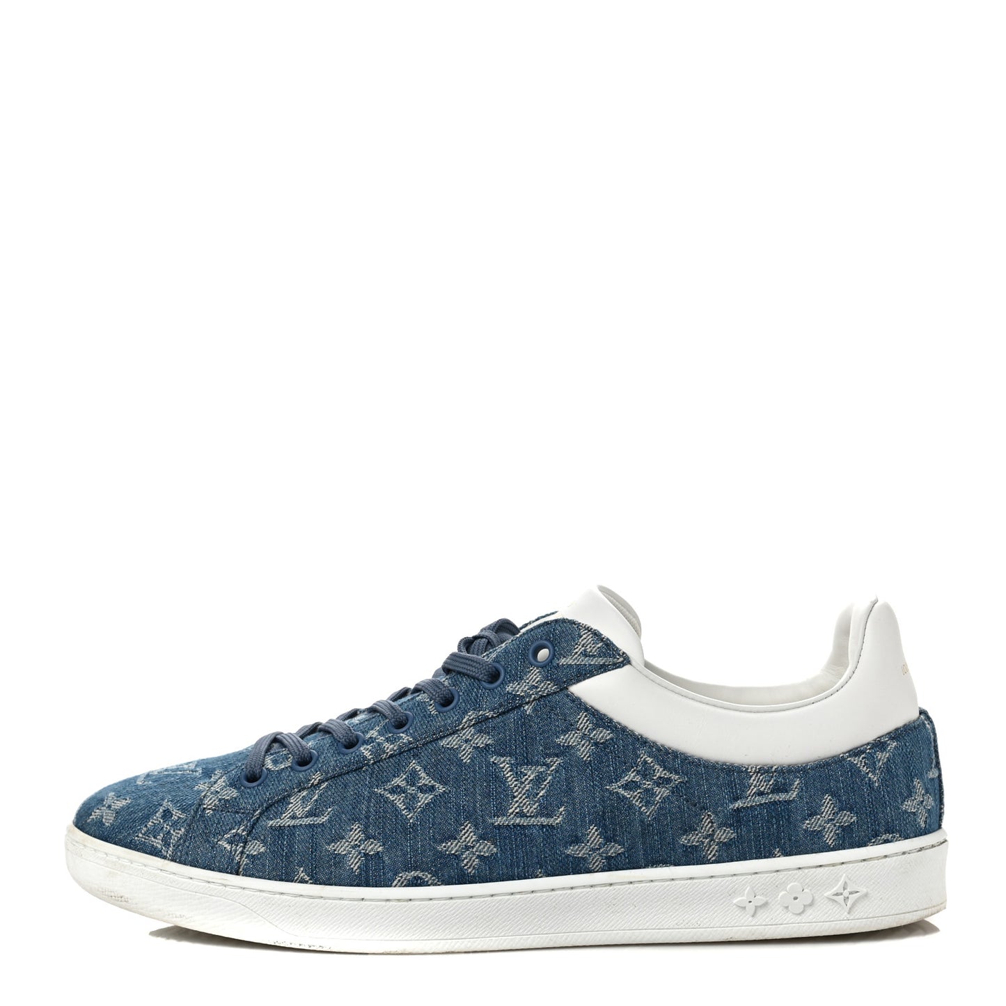 Denim Monogram Luxembourg Sneaker 8.5 Bleu Jeans