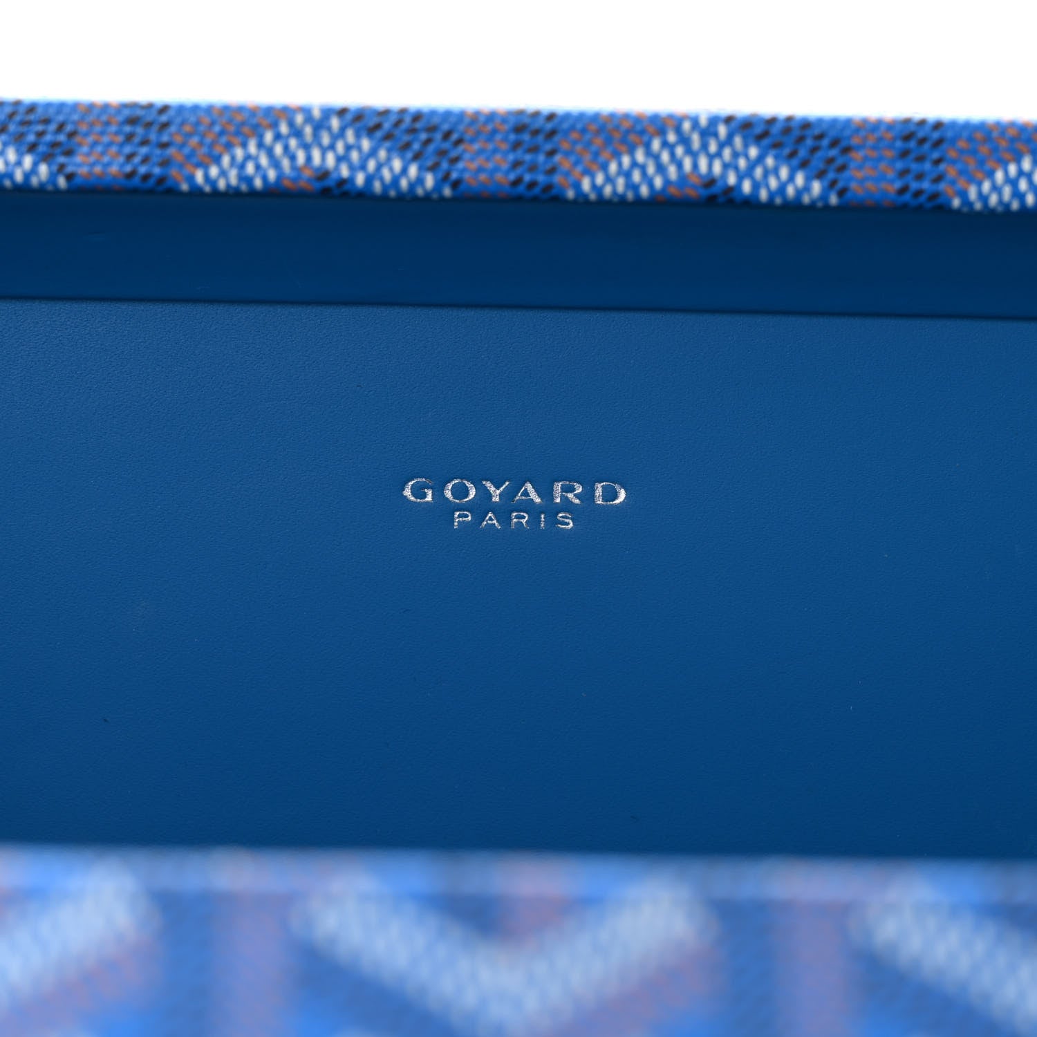 Goyard Goyardine Saint Honore Clutch Sky Blue 6 of 12