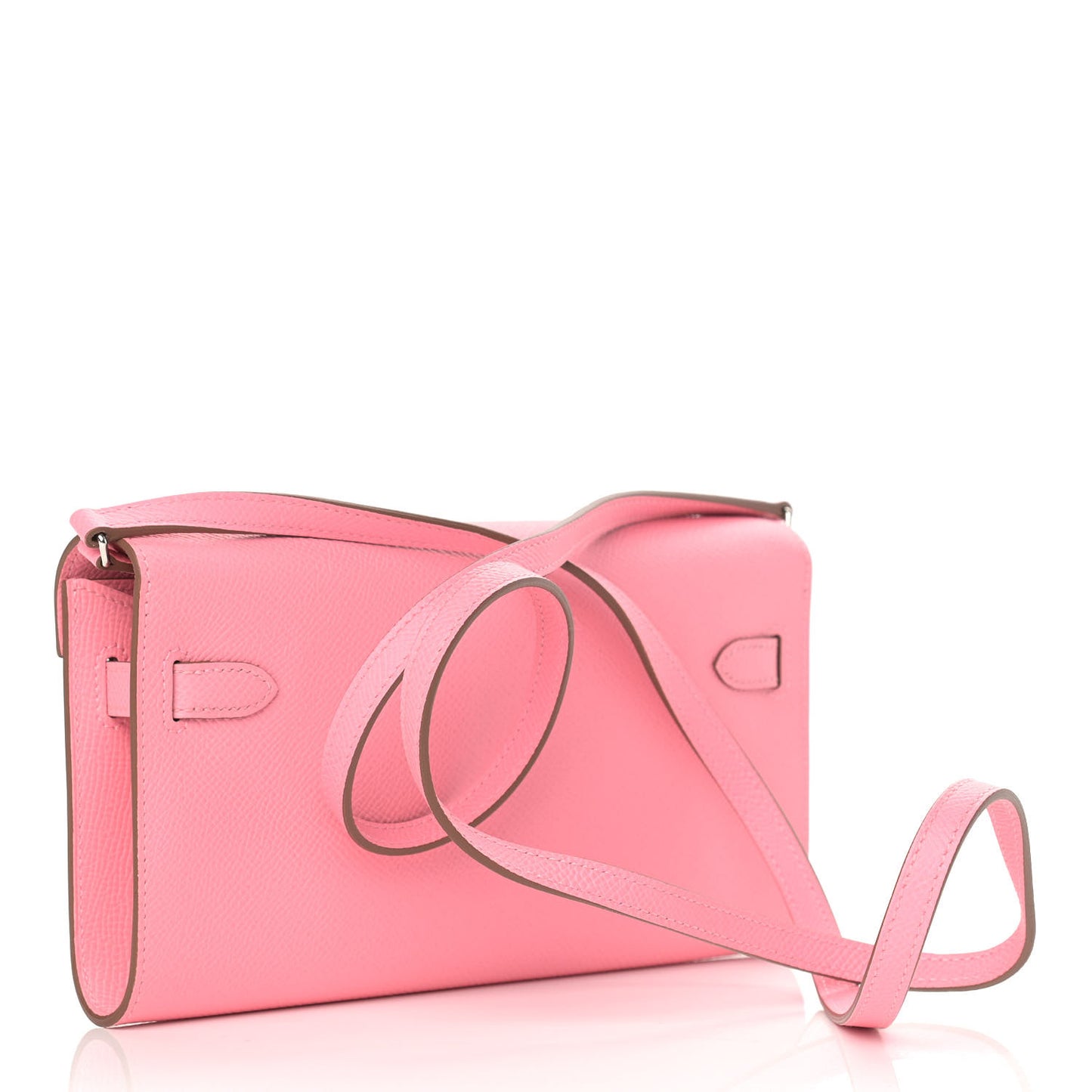 Epsom Kelly Wallet To Go Rose Confetti
