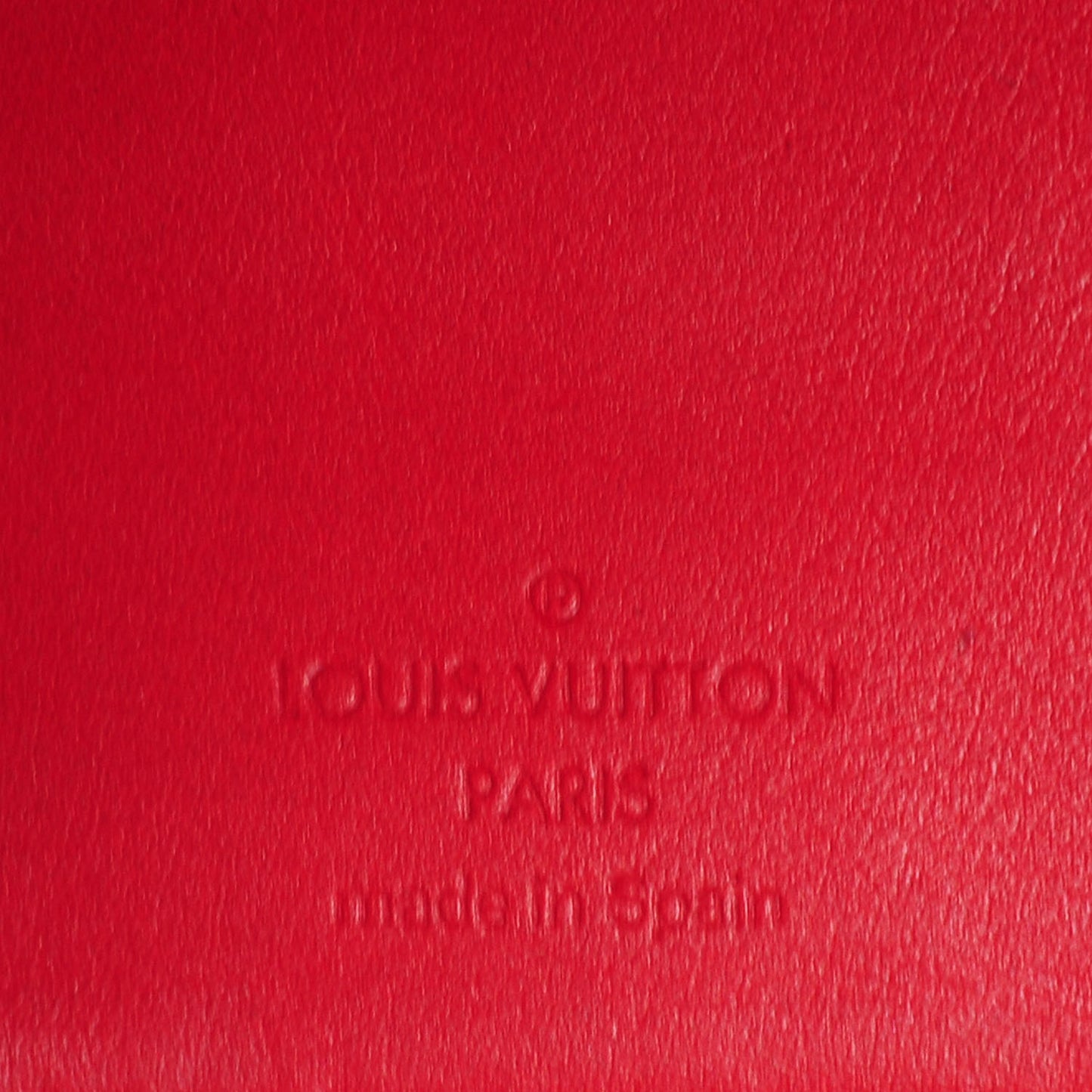 Vernis Small Ring Agenda Cover Red
