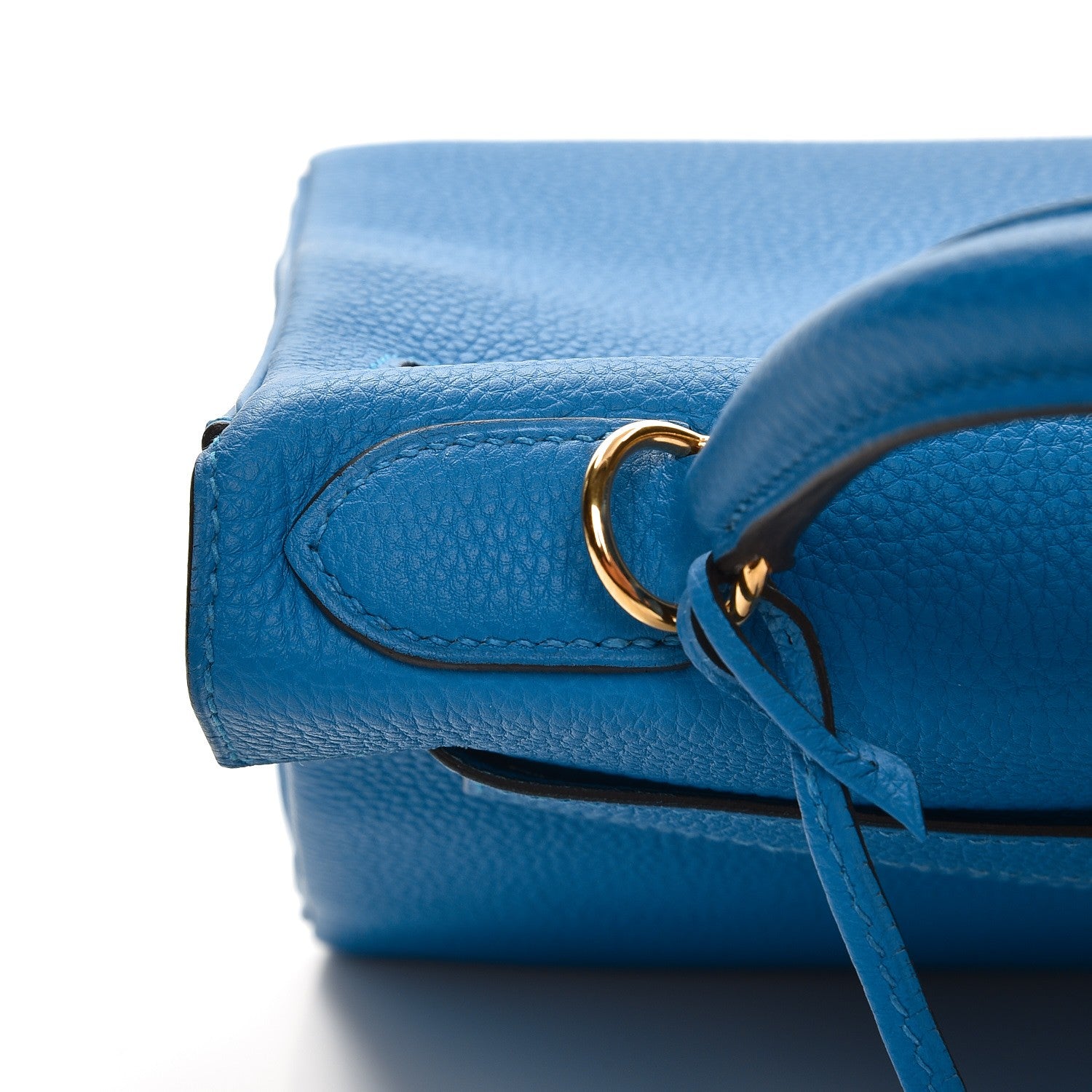 Hermes Togo Kelly Retourne 28 Bleu Zanzibar 25 of 36