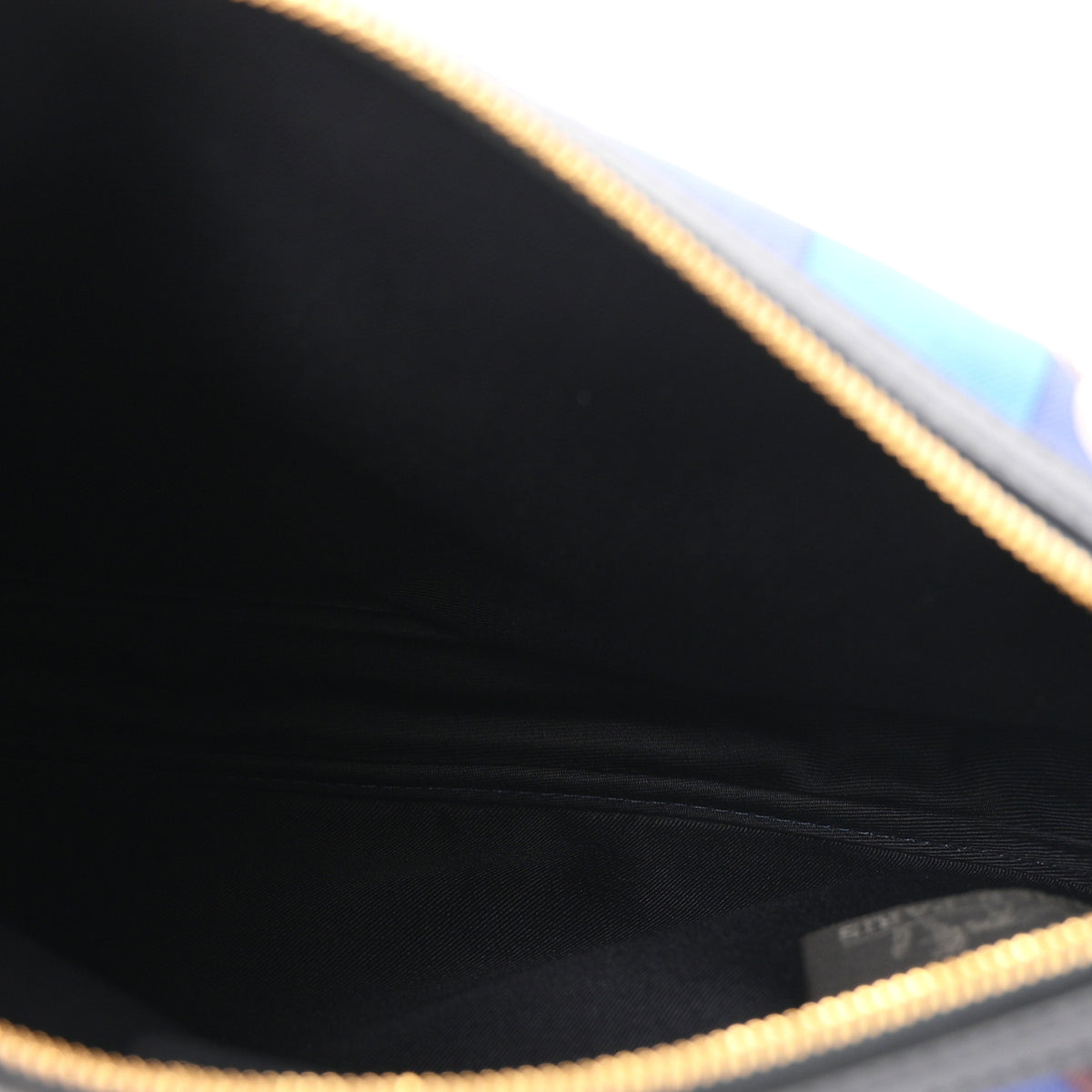 Silk Sursoie To Go Pouch  Bleu Zellige Ebene Caban