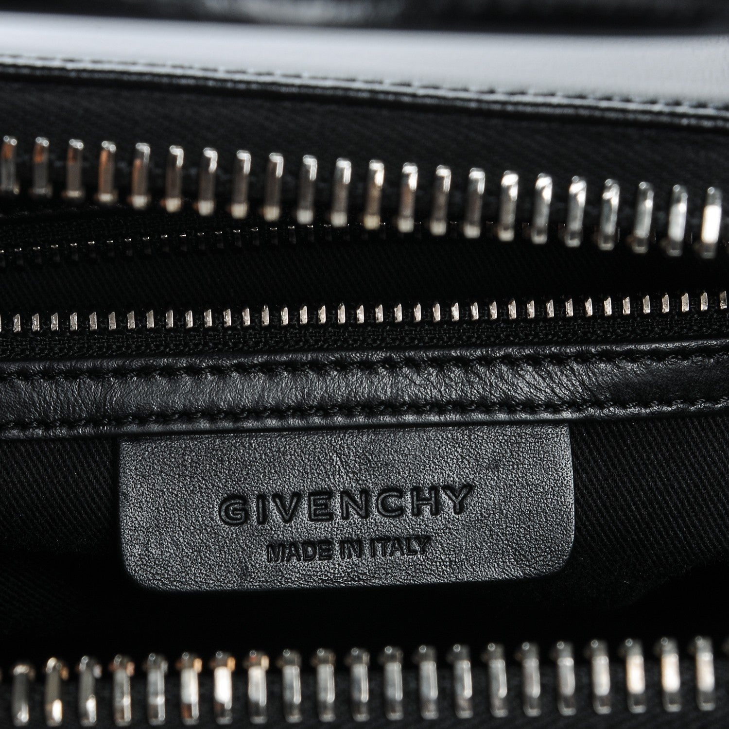 Givenchy Shiny Lord Calfskin Small Antigona Black 6 of 7