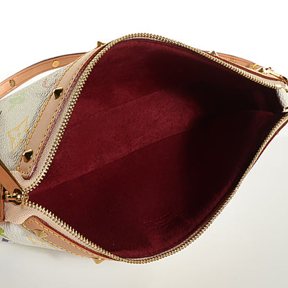 Louis Vuitton Monogram Multicolor Pochette Accessories White 5 of 9