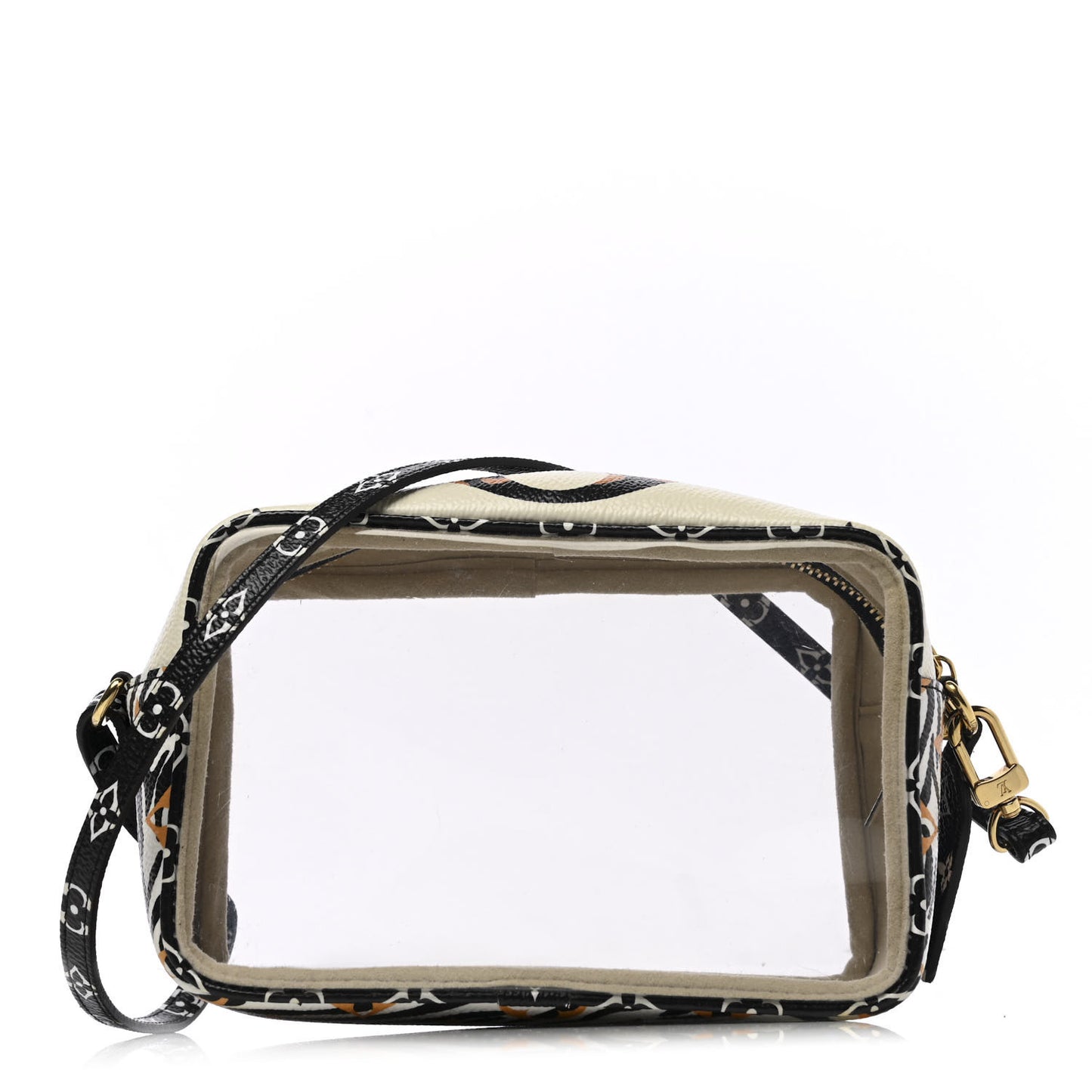 Monogram Giant Jungle Beach Pouch Ivory