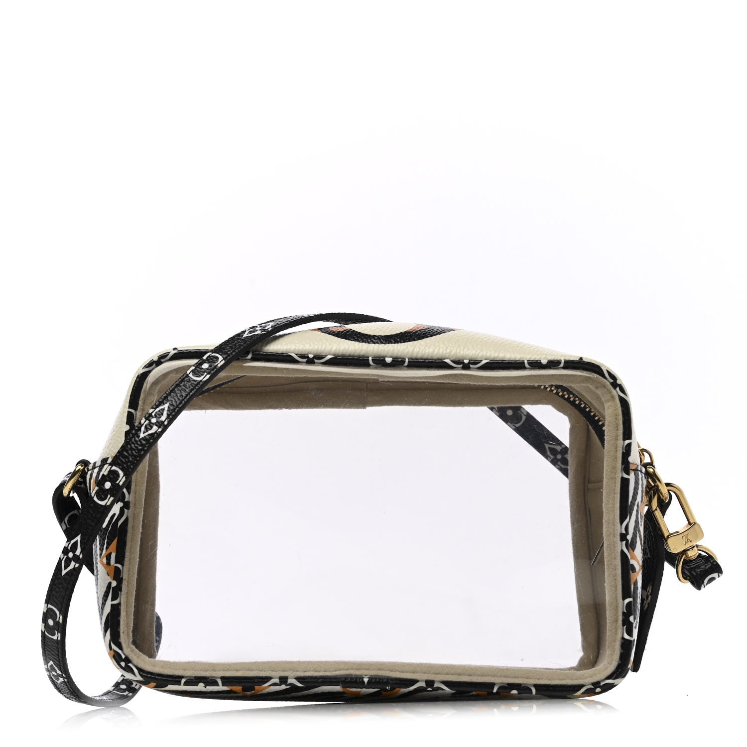 Louis Vuitton Monogram Giant Jungle Beach Pouch Ivory 1 of 10