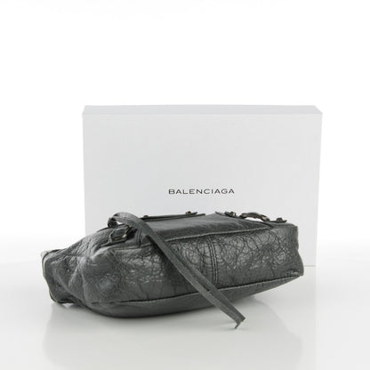 Balenciaga Agneau Classic Hardware Porte Toilette Makeup Clutch Anthracite 4 of 7