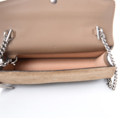 Gucci GG Supreme Monogram Super Mini Dionysus Shoulder Bag Taupe 5 of 9