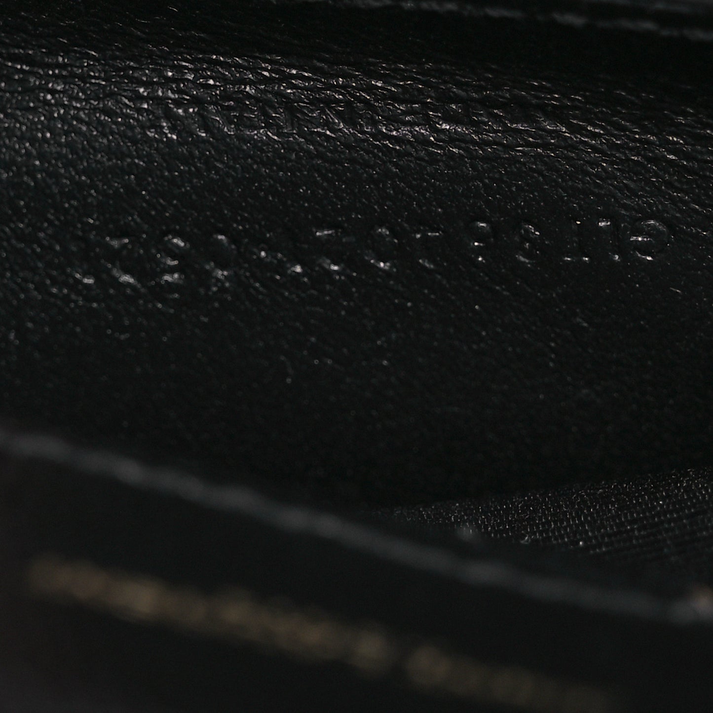 Grain De Poudre Medium Classic Monogram Kate Satchel Black