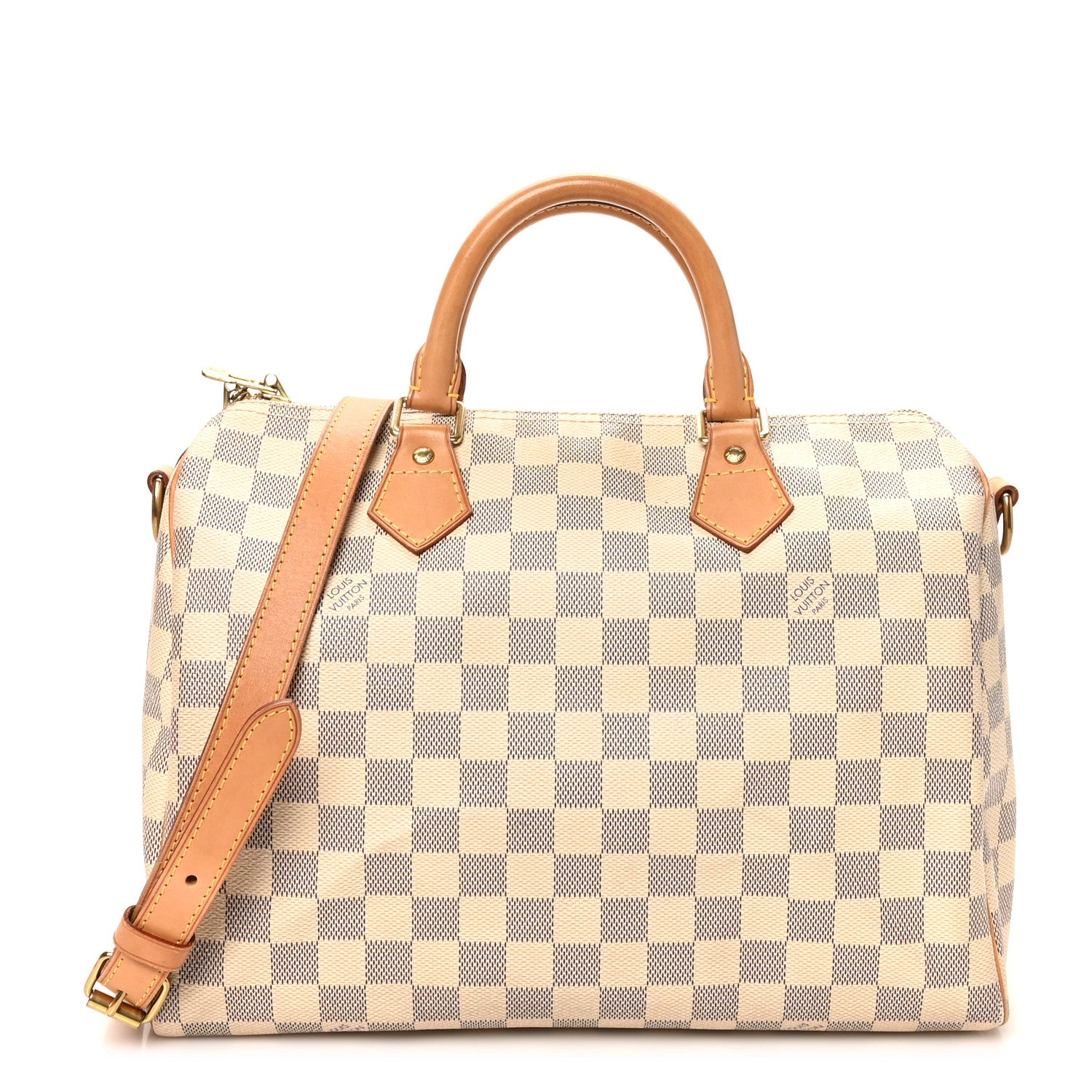 Louis Vuitton Damier Azur Speedy Bandouliere 30 1 of 10