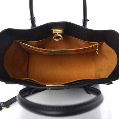 Louis Vuitton Calfskin Monogram Tufting On My Side Black 5 of 10