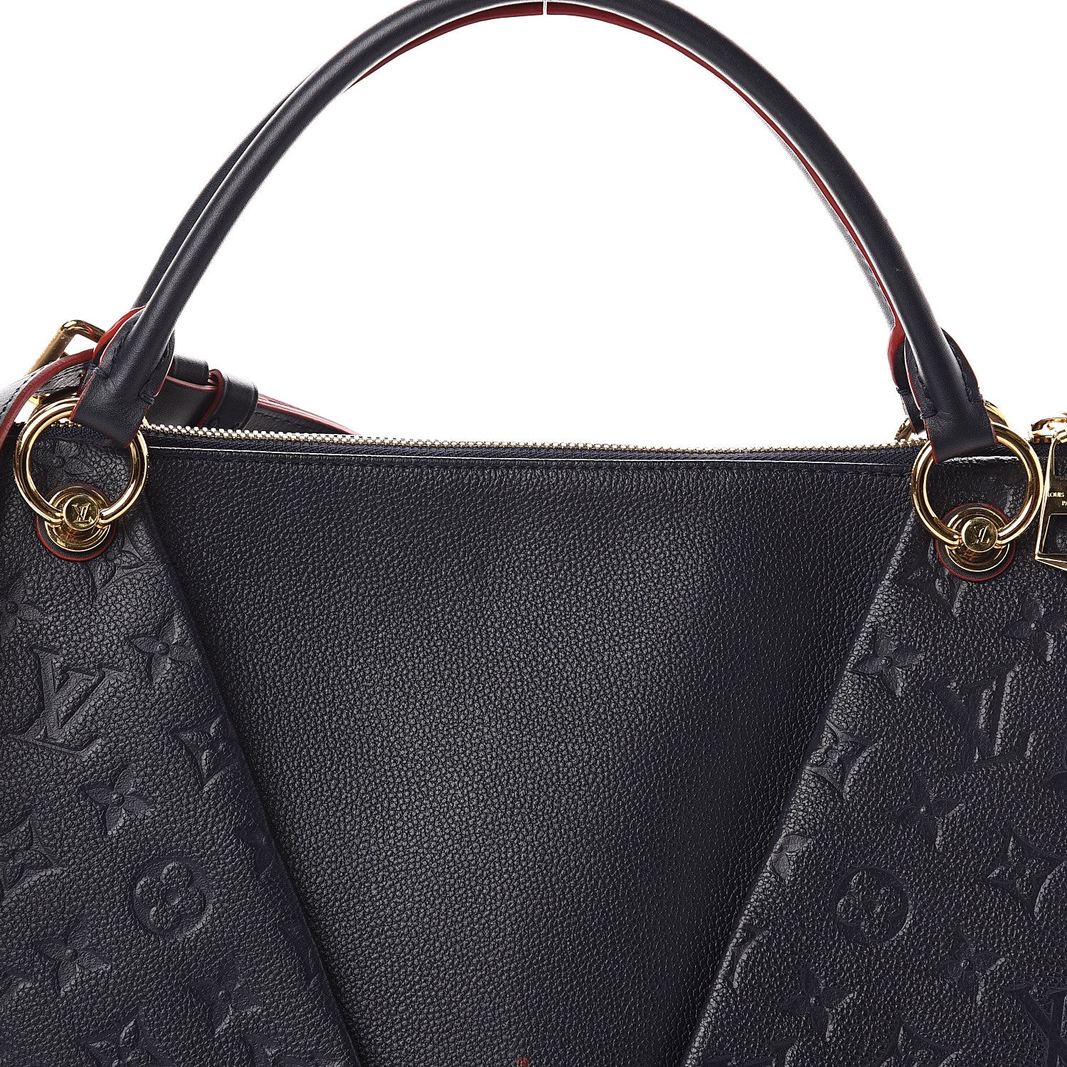 Louis Vuitton Empreinte V Tote MM Marine Rouge 6 of 8