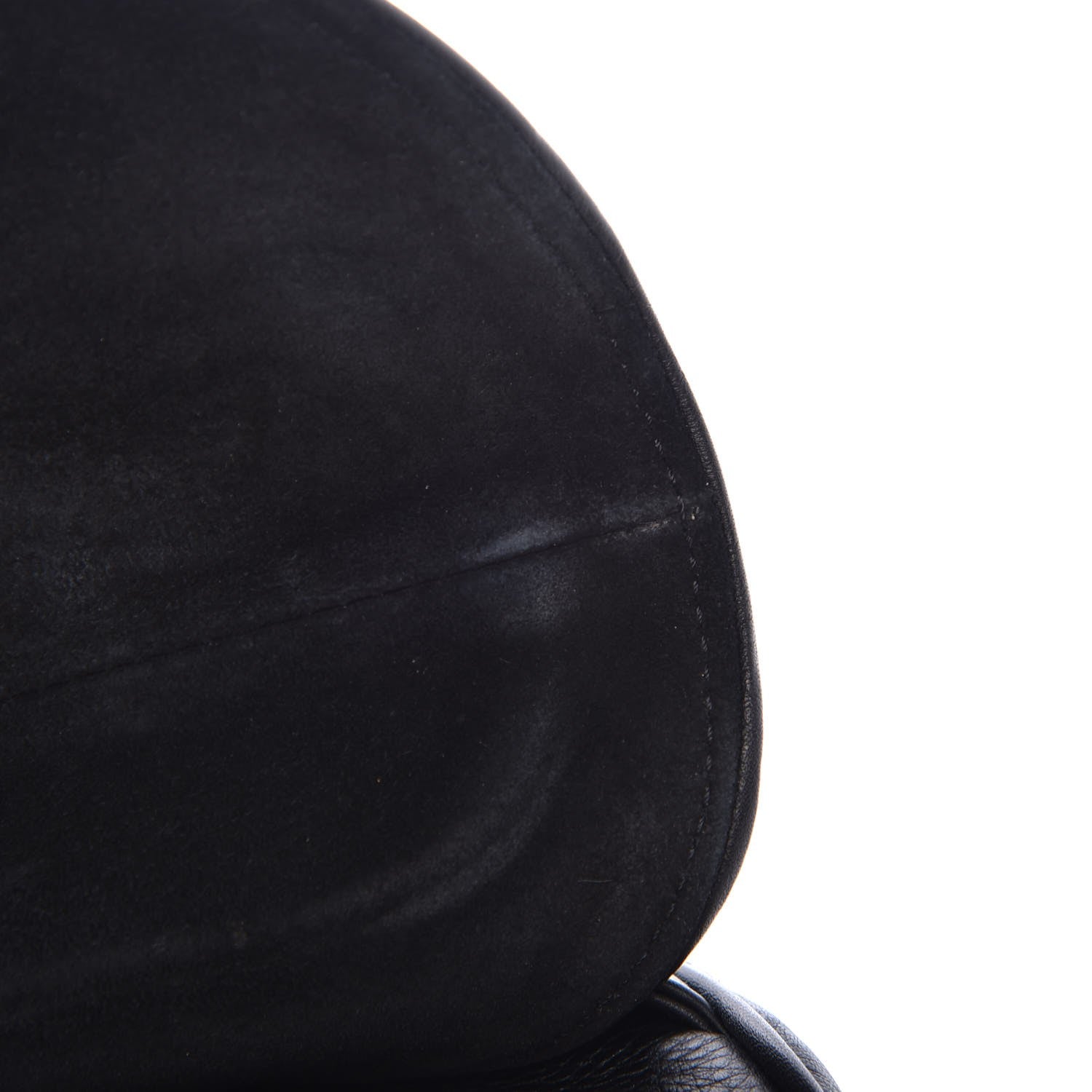 Christian Dior Calfskin Saddle Bag Black 6 of 8