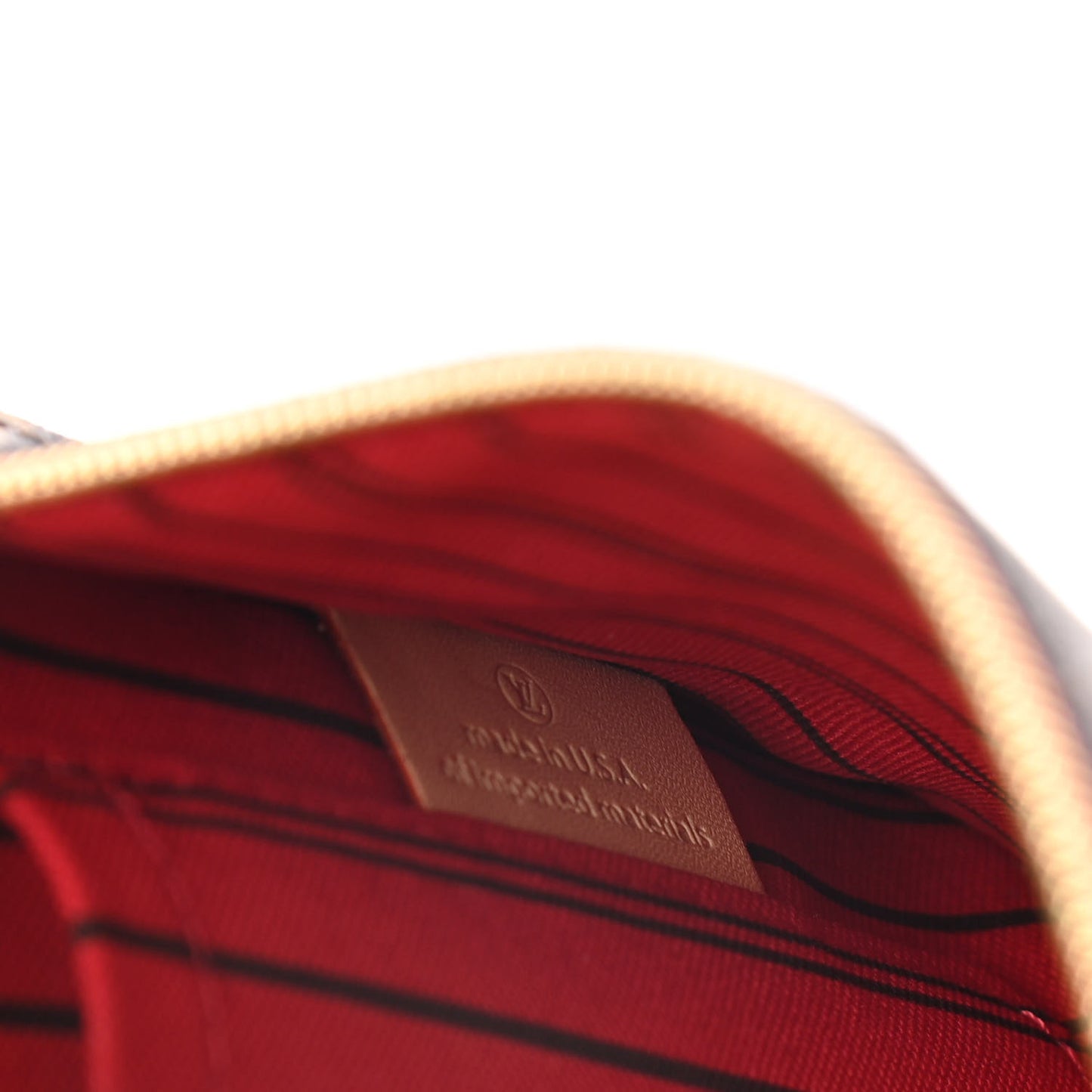 Monogram Neverfull MM GM Pochette Cherry