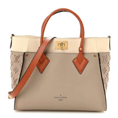 Louis Vuitton Calfskin Monogram Tufting On My Side Galet Galet 1 of 10