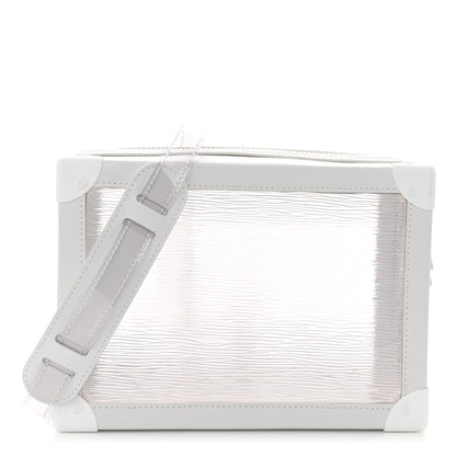 Louis Vuitton Calfskin PVC Epi Plage Soft Trunk Optic White 1 of 12