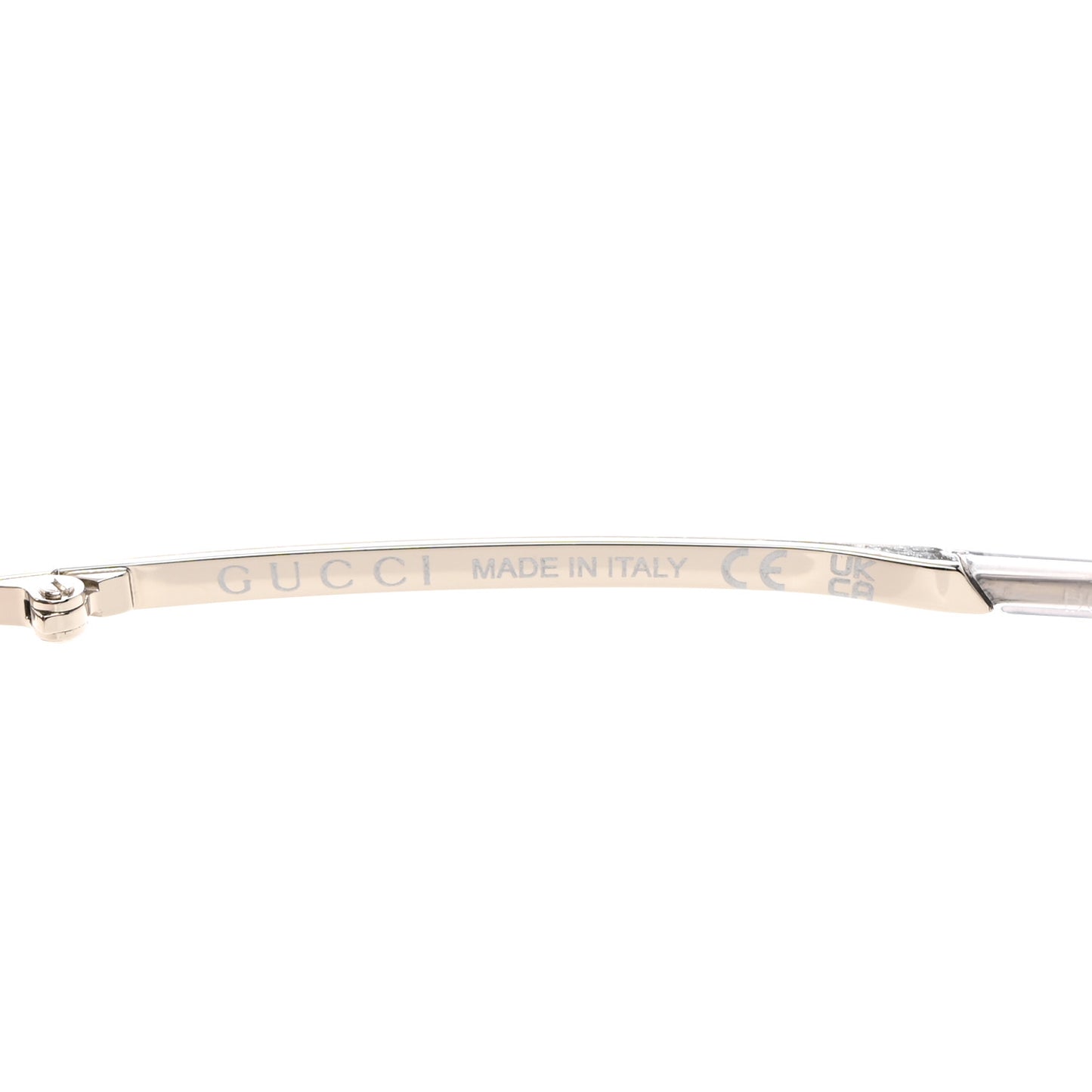 Metal Mask Shaped Frame Sunglasses GG1561S Grey