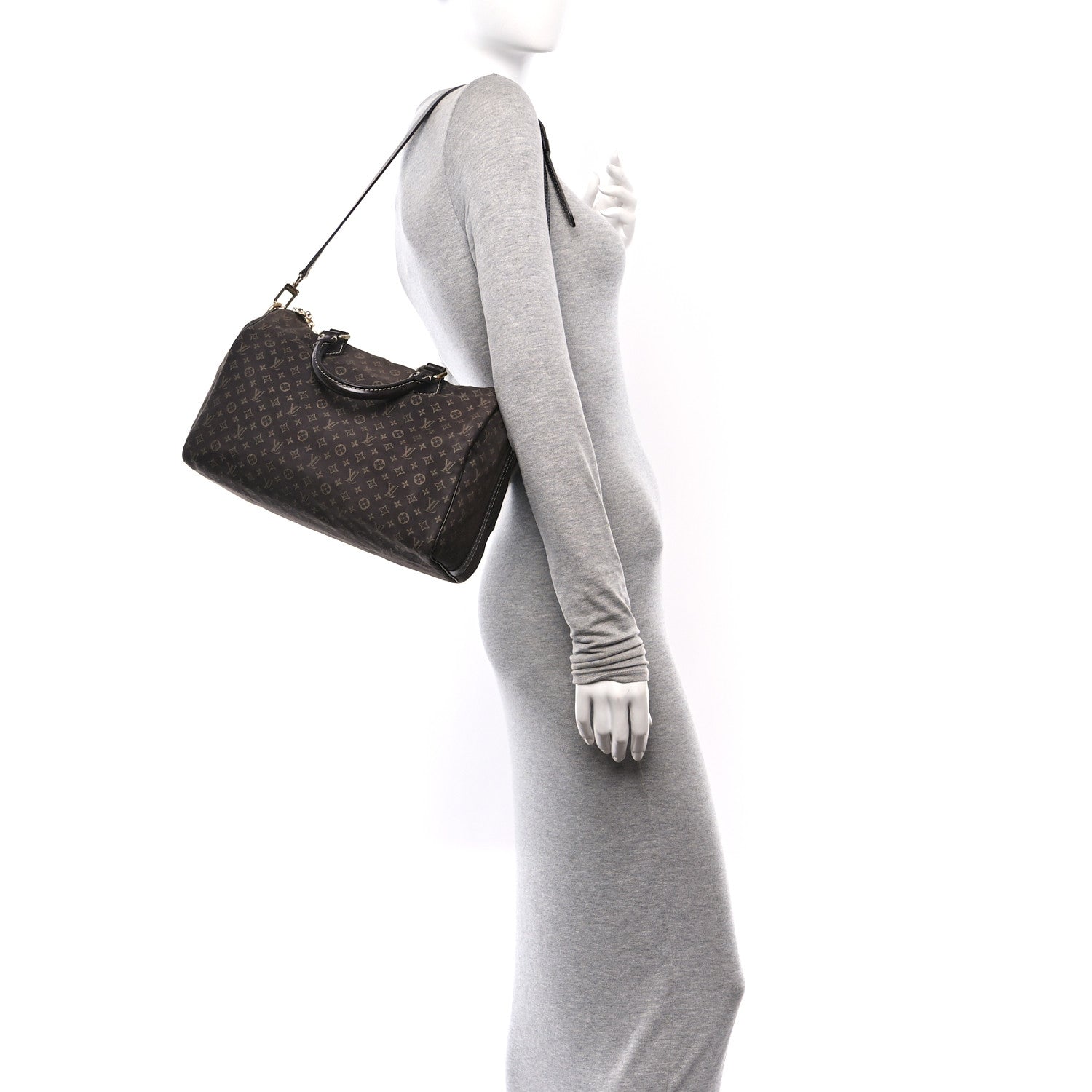 Louis Vuitton Monogram Idylle Speedy Bandouliere 30 Fusain 2 of 10