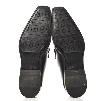 Louis Vuitton Mens Calfskin Loafers 10.5 Black 7 of 19