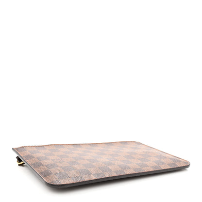 Louis Vuitton Damier Ebene Neverfull MM GM Pochette 4 of 9