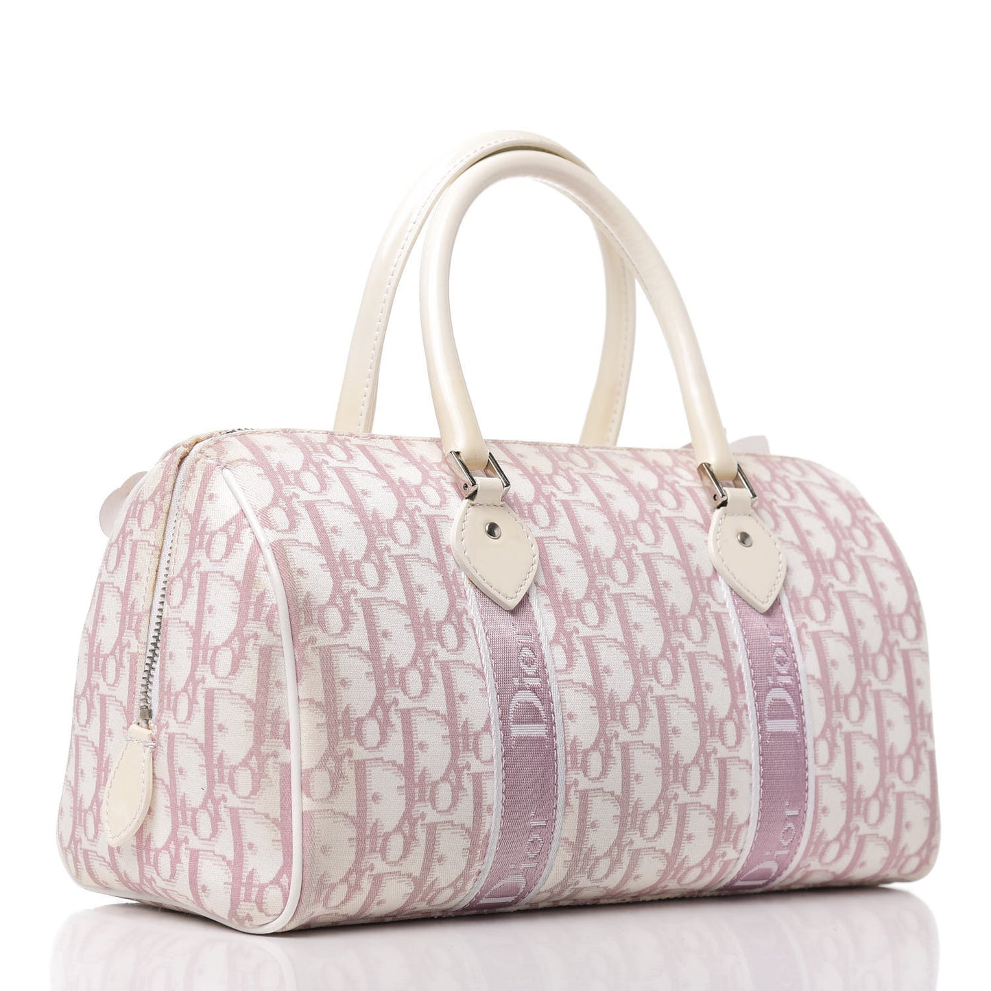 Monogram Girly Boston Pink