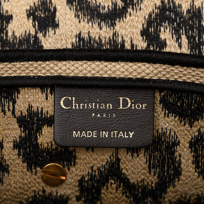 Christian Dior Canvas Mizza Embroidered Saddle Bag Beige Multicolor 6 of 11