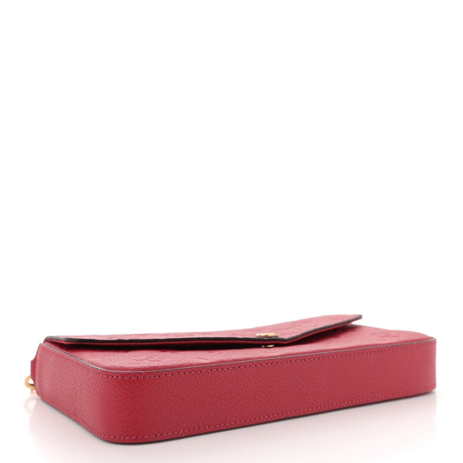 Louis Vuitton Empreinte Pochette Felicie Chain Wallet Scarlet 4 of 10