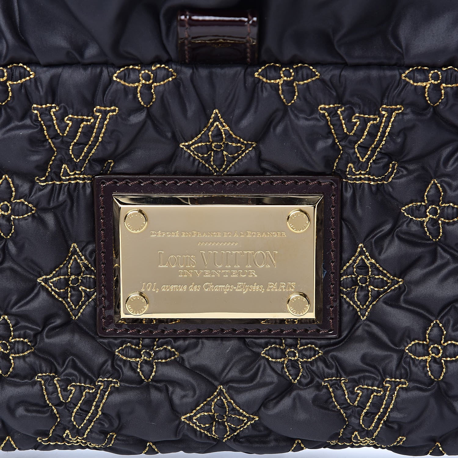 Louis Vuitton Pochette Devi MM Black 8 of 8