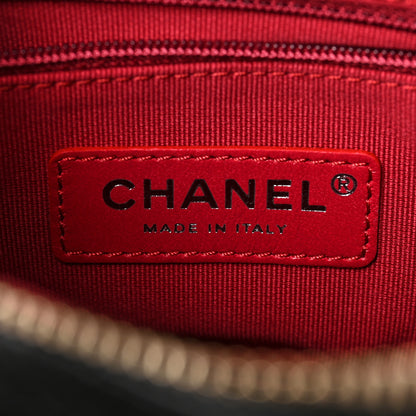 Chanel Aged Calfskin Quilted Small Gabrielle Hobo Black 6 of 9