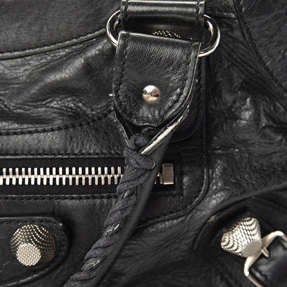 Balenciaga Agneau Giant 21 Silver Hardware Part Time Black 17 of 19