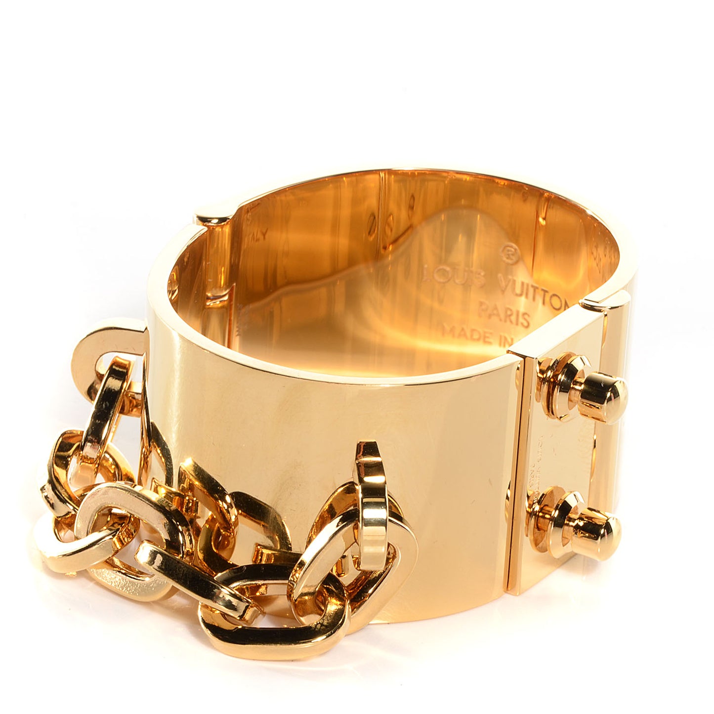 Lock Me Manchette Chain Cuff
