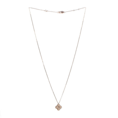 Van Cleef & Arpels 18K Rose Gold Sweet Alhambra Pendant Necklace 3 of 8