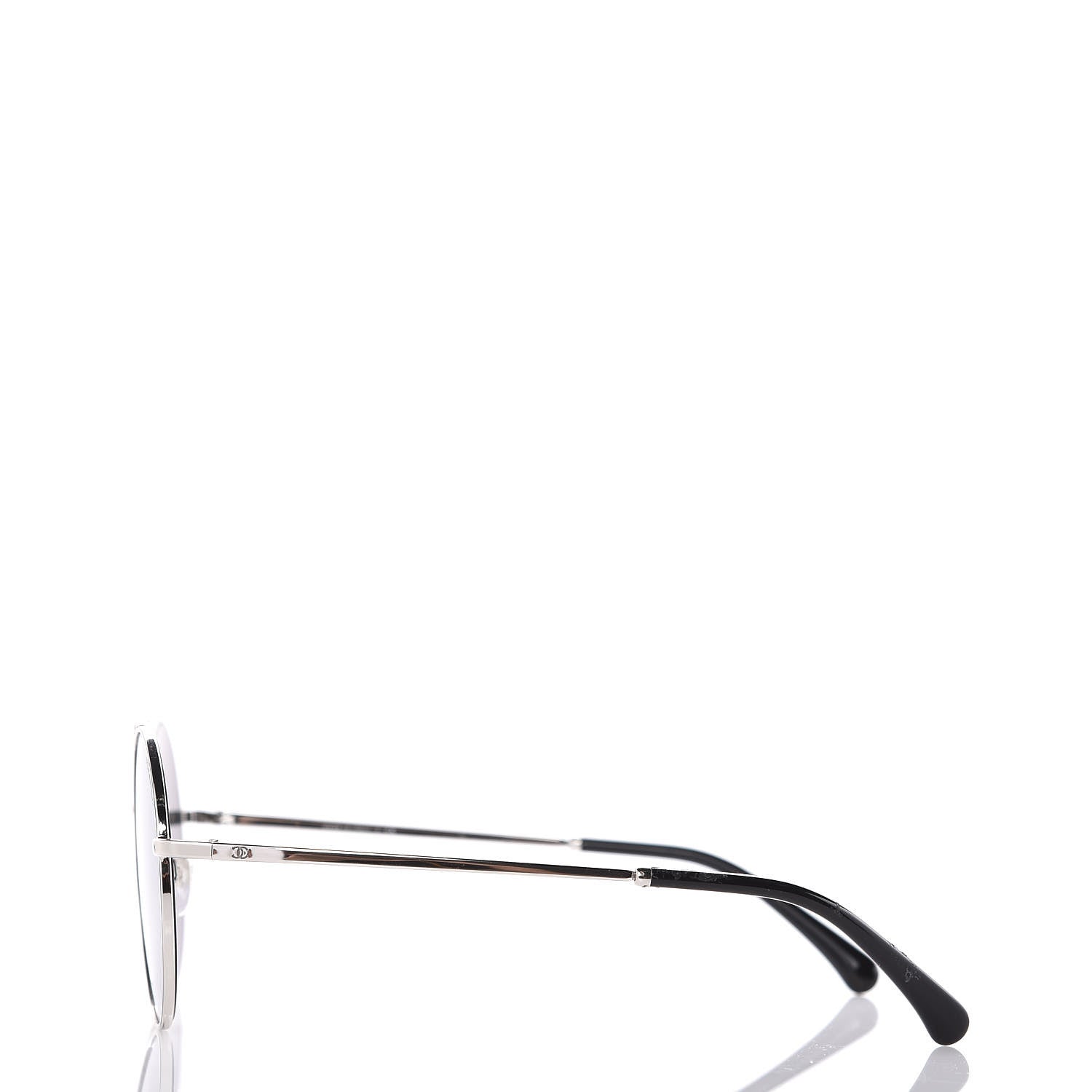 Chanel Metal Winter Round Sunglasses 4232 Silver 2 of 8