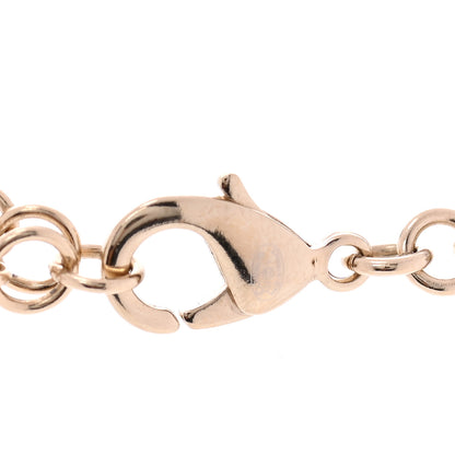 Chanel Crystal CC Chain Short Necklace Gold 5 of 6