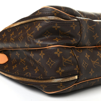 Louis Vuitton Monogram Alize 2 Compartment Luggage Travel Bag 8 of 9