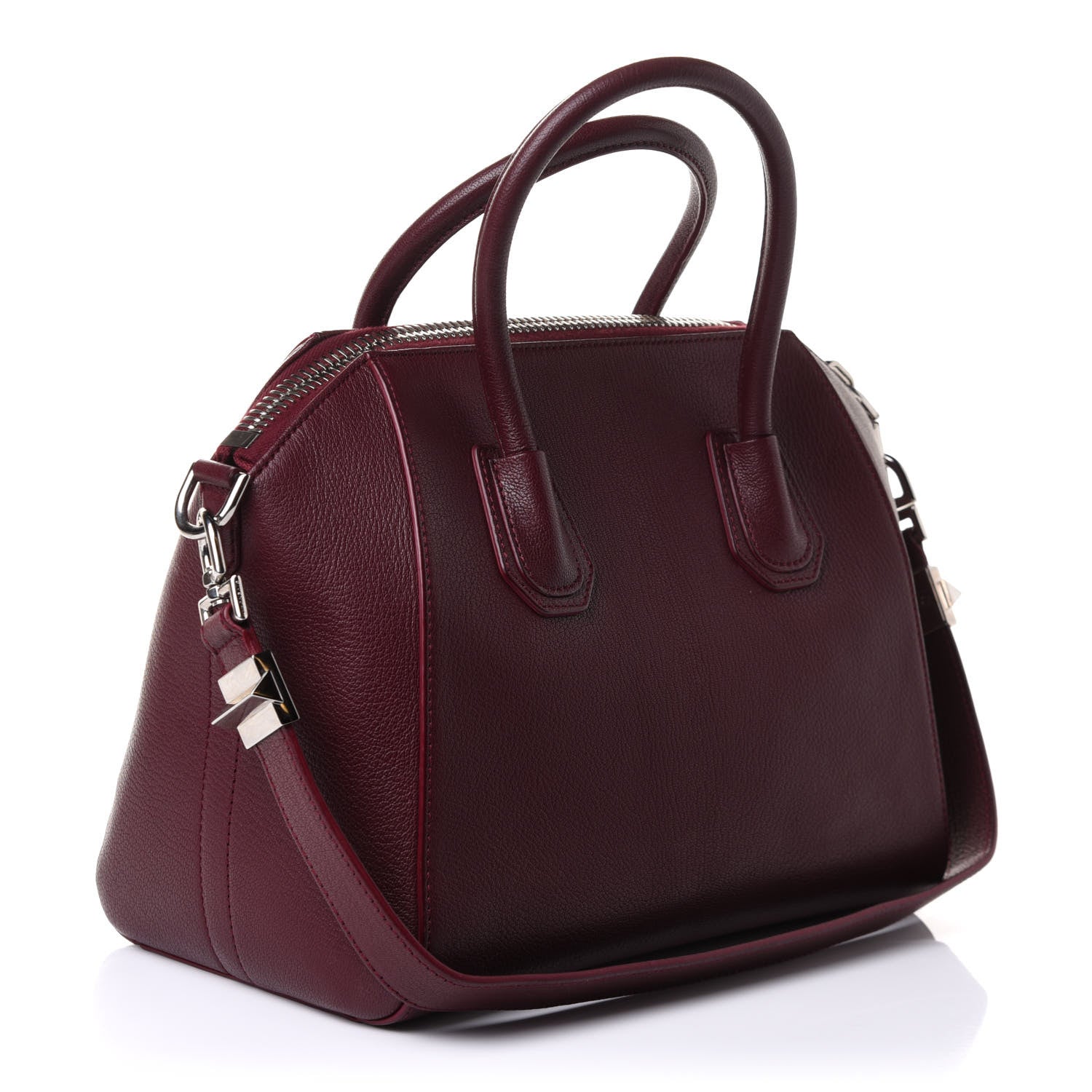 Givenchy Sugar Goatskin Small Antigona Oxblood 3 of 10