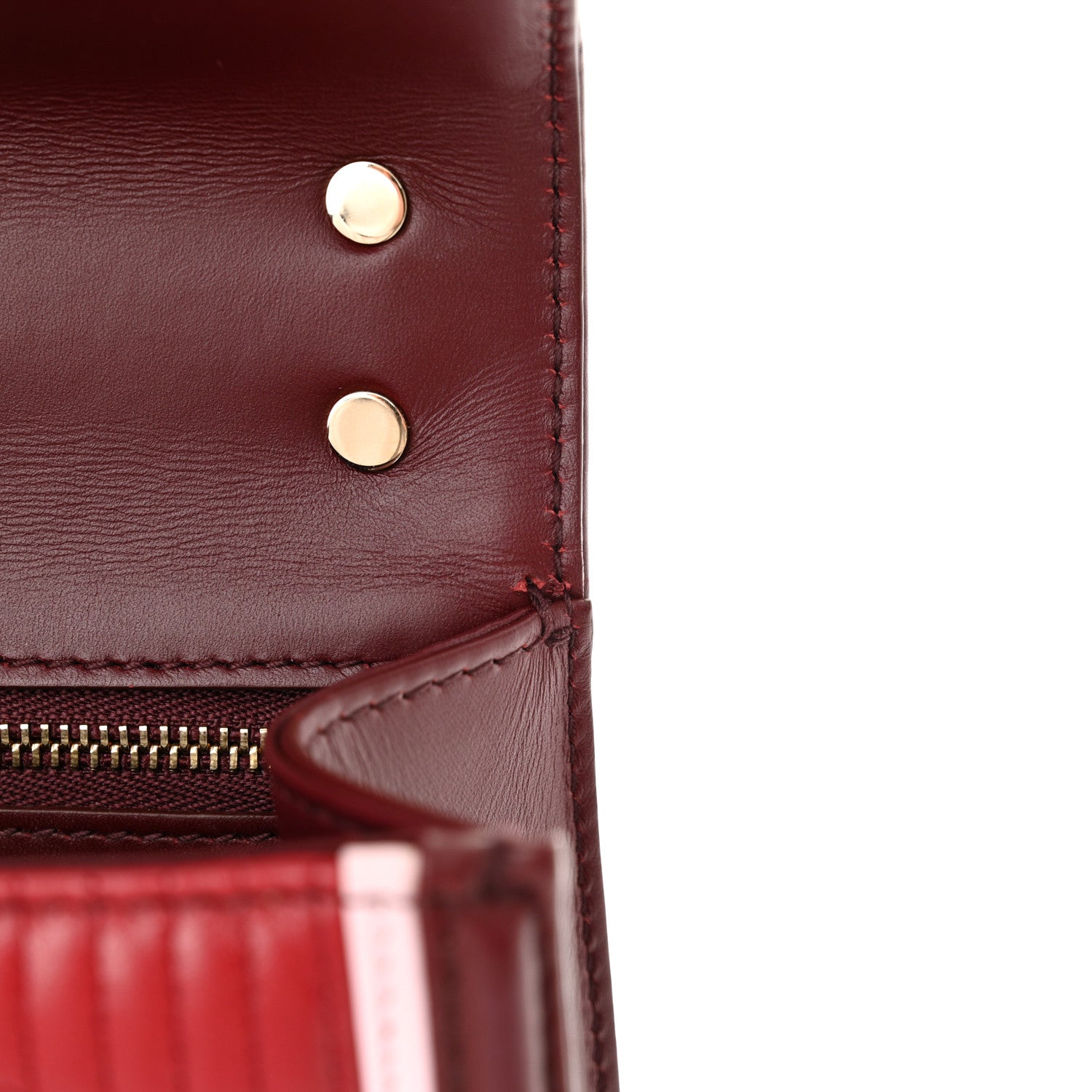 Bulgari Quilted Nappa Smooth Calfskin Serpenti Forever Diamond Blast Shoulder Bag Red Burgundy Pink 11 of 14
