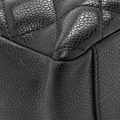 Chanel Caviar Quilted Petit Shopping Tote PST Black 11 of 14