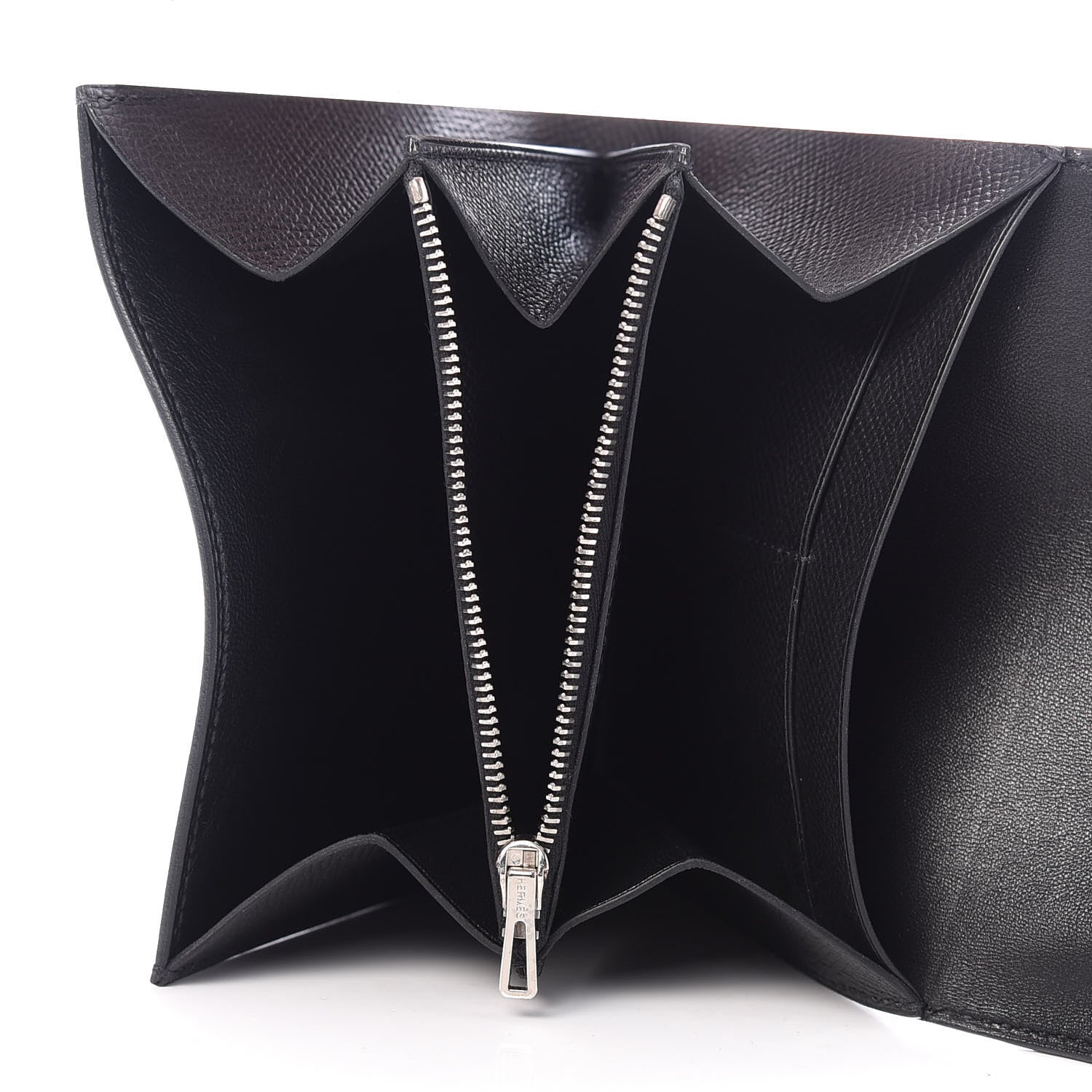 Hermes Epsom Constance Short Wallet Black 5 of 6