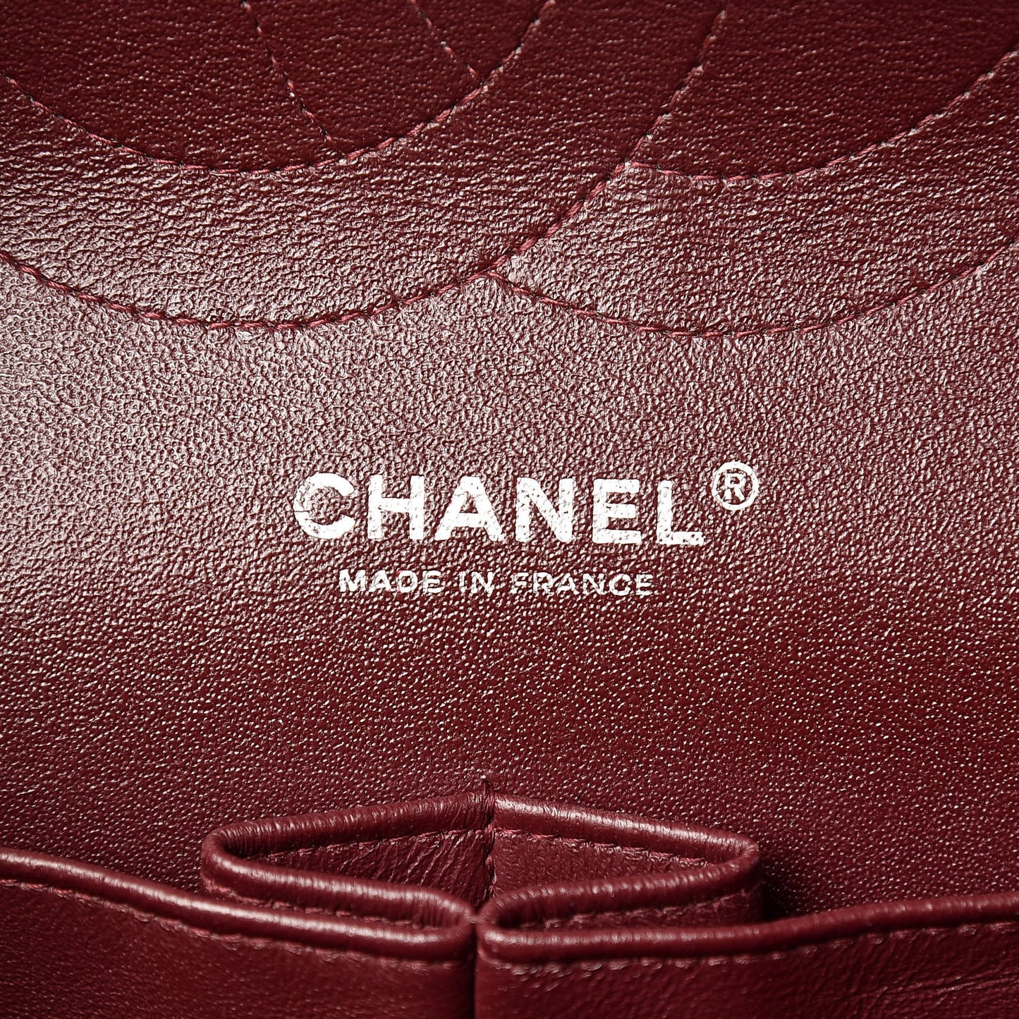 Lambskin Quilted Jumbo Double Flap Black