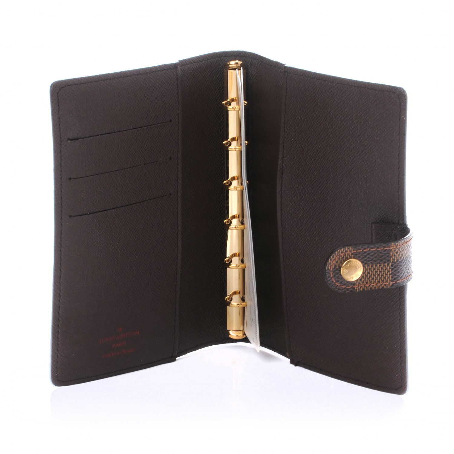 Louis Vuitton Ebene Small Ring Agenda 5 of 9