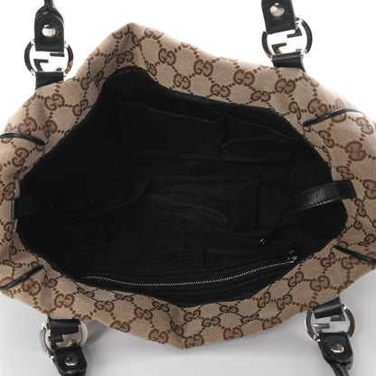 Gucci Monogram Medium GG Twins Tote Brown 5 of 7