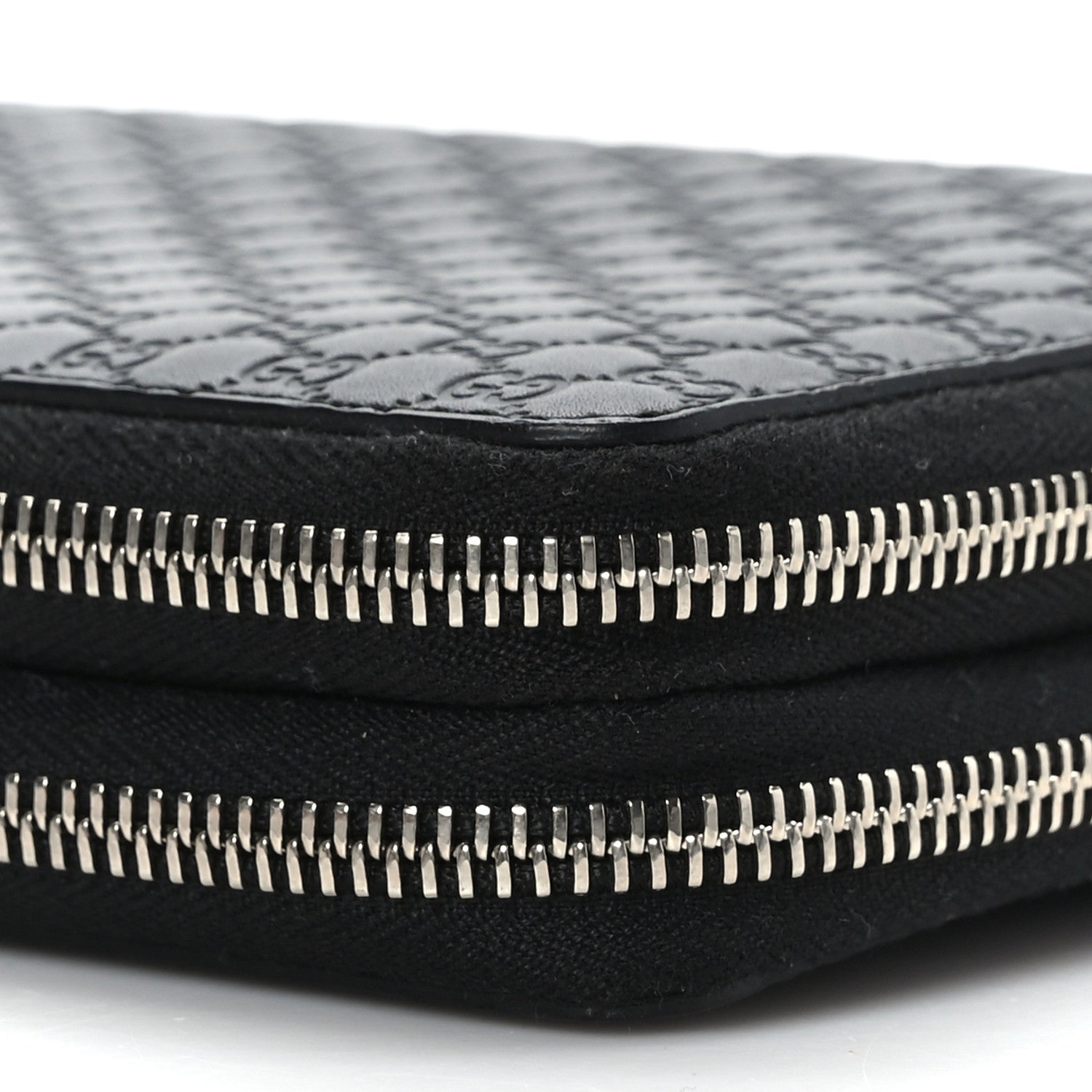 Gucci Microguccissima Zip Around Top Handle Travel Wallet Testa di Moro 9 of 10