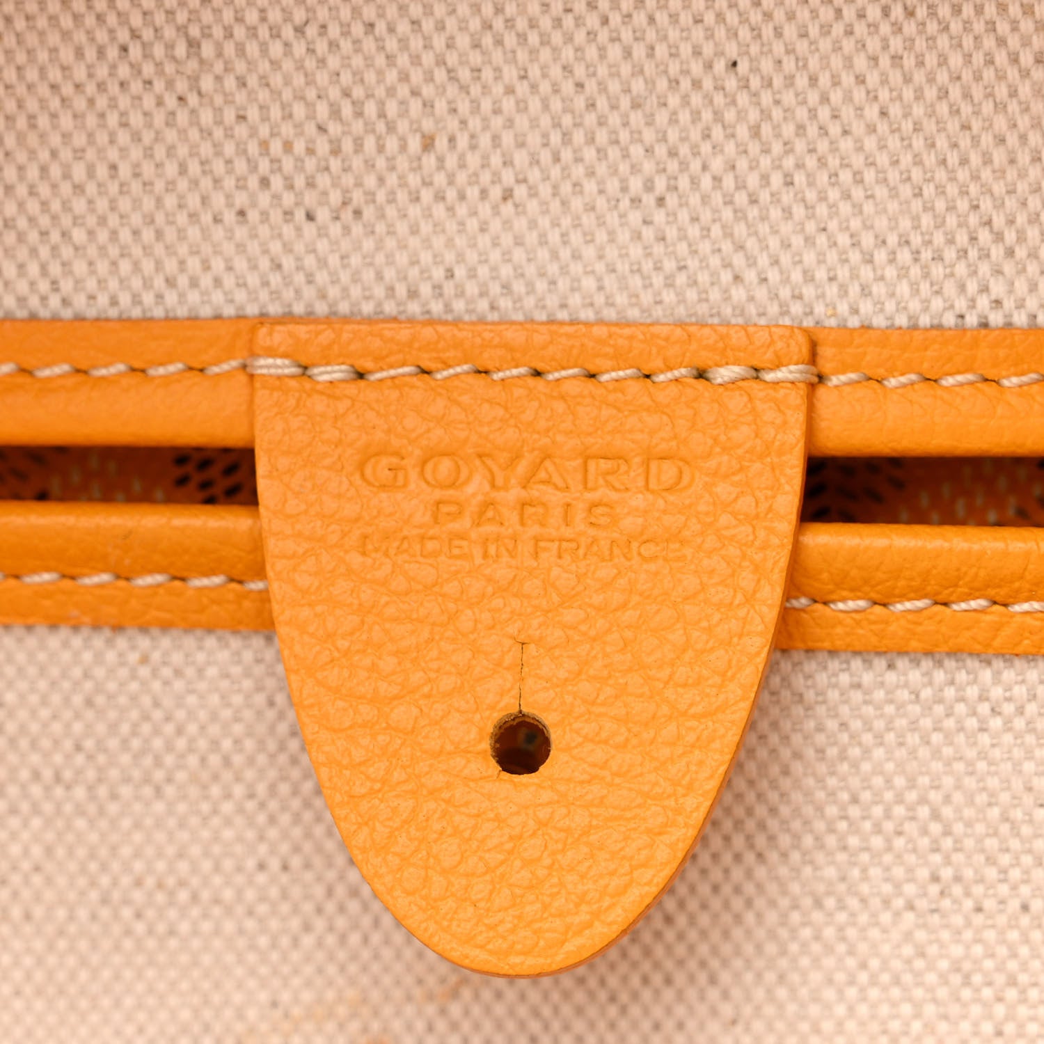 Goyard Goyardine Artois MM Yellow 6 of 14