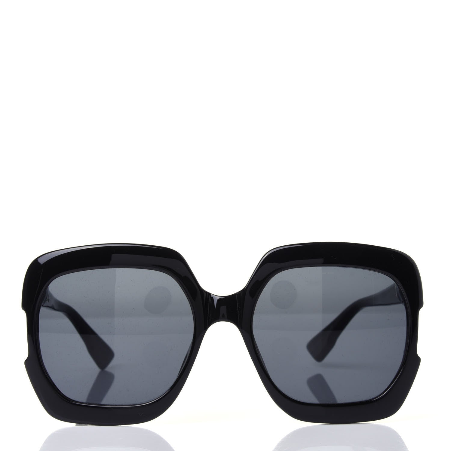 Christian Dior Square Gaia Sunglasses Black 2 of 5
