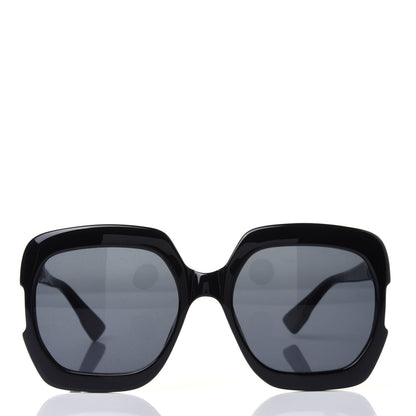 Christian Dior Square Gaia Sunglasses Black 2 of 5