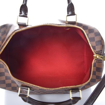 Louis Vuitton Damier Ebene Speedy Bandouliere 35 6 of 15